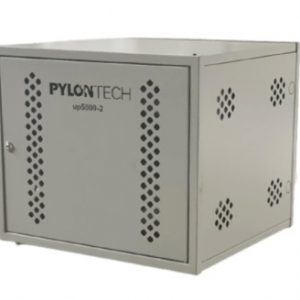 Pylontech battery cabinet for 2 Pylontech UP5000 lithium batteries : Black :