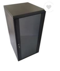 Steel Lee battery cabinet for five  7kWh BSL rack mount lithium batteries - Image 2