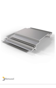 REN-500404 : Bottom rail connector 150 mm