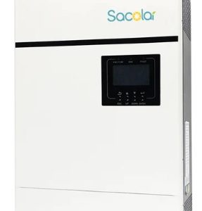 FOR SALE IN SOUTH AFRICA ONLY : SACOLAR 5kW hybrid  off grid 48v solar Inverter with optional WIFI. FREE DELIVERY .