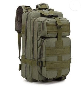 Tactical rugged backpack : Khaki Green . FREE DELIVERY .