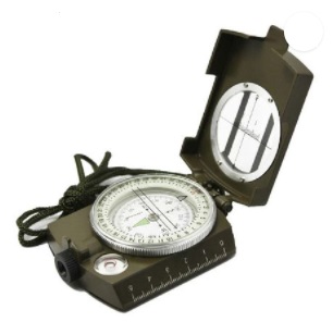 Waterproof military metal compass .