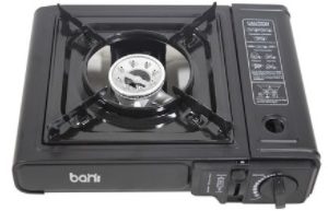 Portable camping gas cooker .