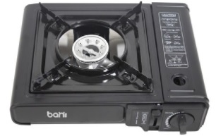 Portable camping gas cooker .
