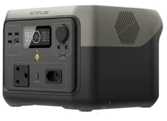 ECOFLOW RIVER 2 MAX 500W 512Wh LifePO4 portable power station.
