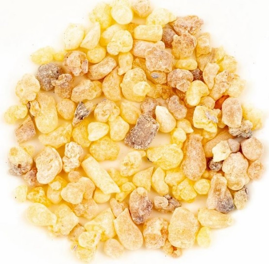 Frankincense resin 100g with pack of 5 charcoal burners .