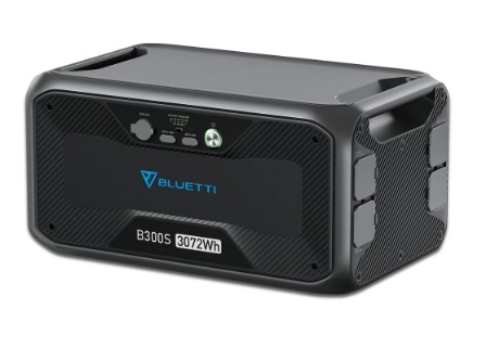 Bluetti B300S 3.072kWh expansion battery for AC500 Bluetti inverter .