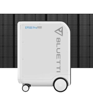 BLUETTI EP500Pro 3000W 5,1kWh Power Station with PV 350W solar panel .